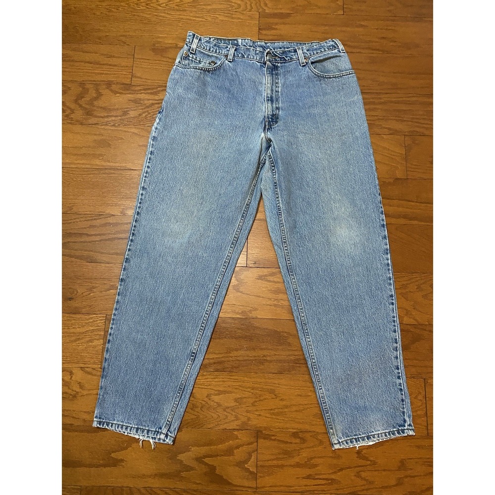Vintage Levi's 560 Loose Fit Tapered Leg Blue Jeans 36x31 Mexico Wide‎ Leg